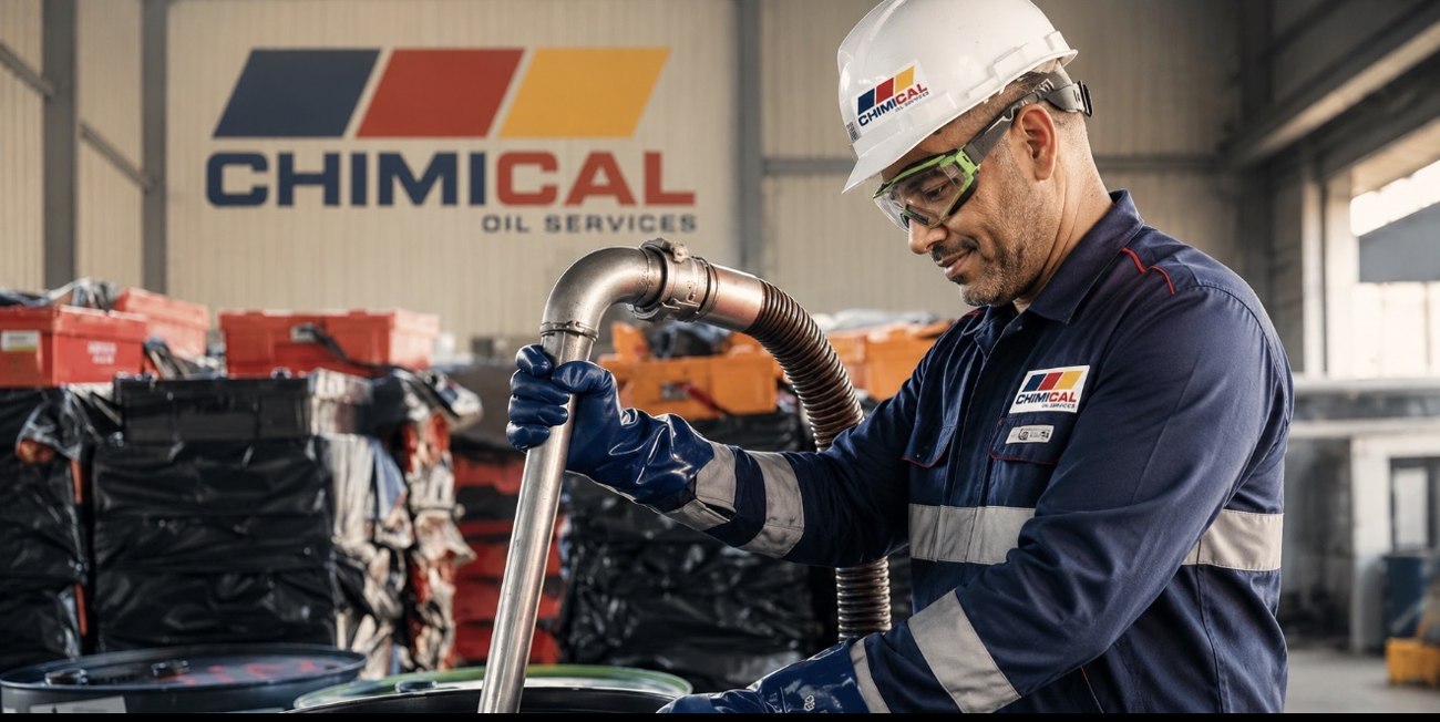 Stockage et traitement des huiles usagées