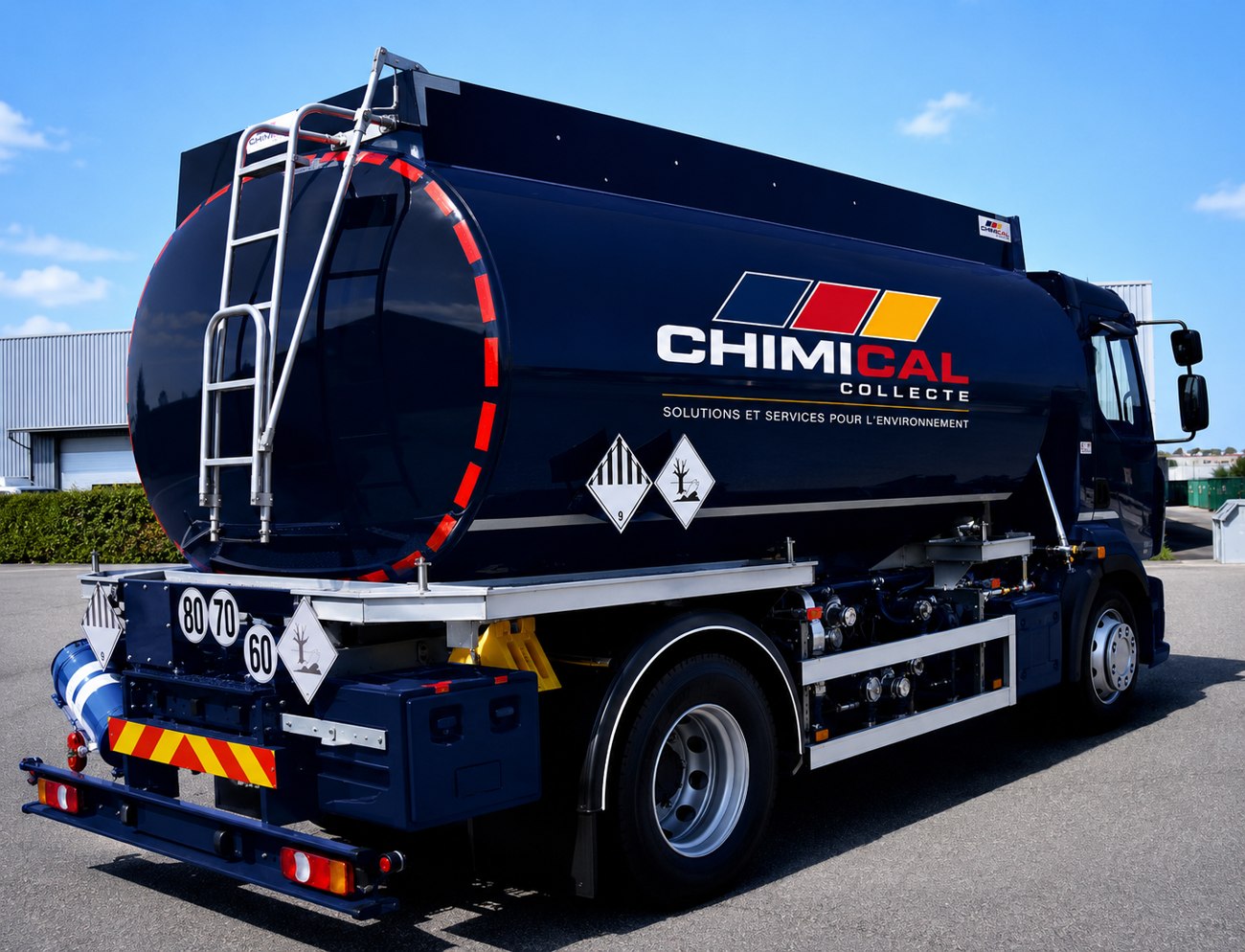 Camion hydrocureur CHIMICAL