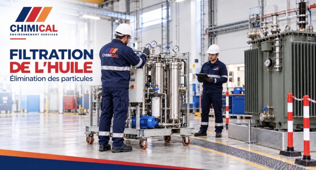 Filtration de l'huile isolante pour éliminer les particules